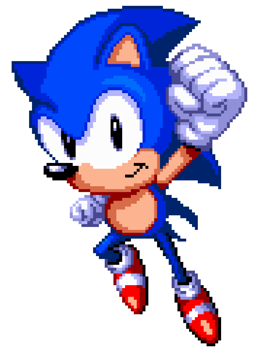 [d3334e] CA22 Sonic (edited to be fist)