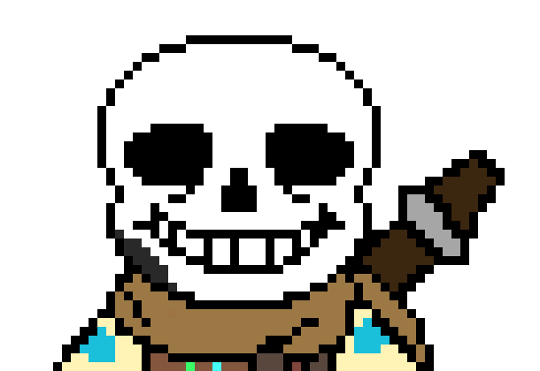 [b9de0d] oh no its unskinny ink sans!!!!111! 😨. - withered bonnie