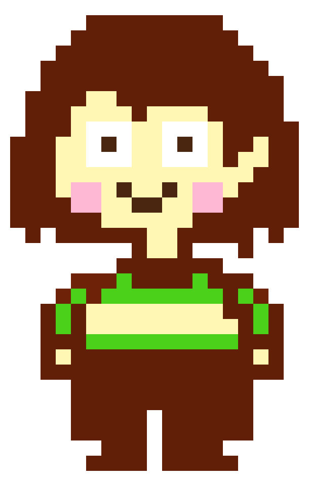 [9664c4] Surprised Happy Chara Sprite