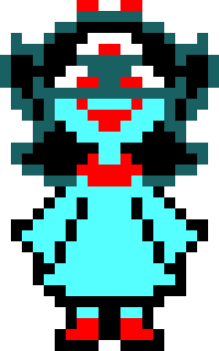 [5a726a] Aqua Overworld (3 Eyes) (Deltarune Chapter 5)