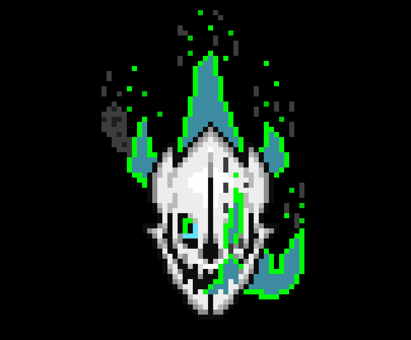 Undershrike Sans Gaster Blaster 02