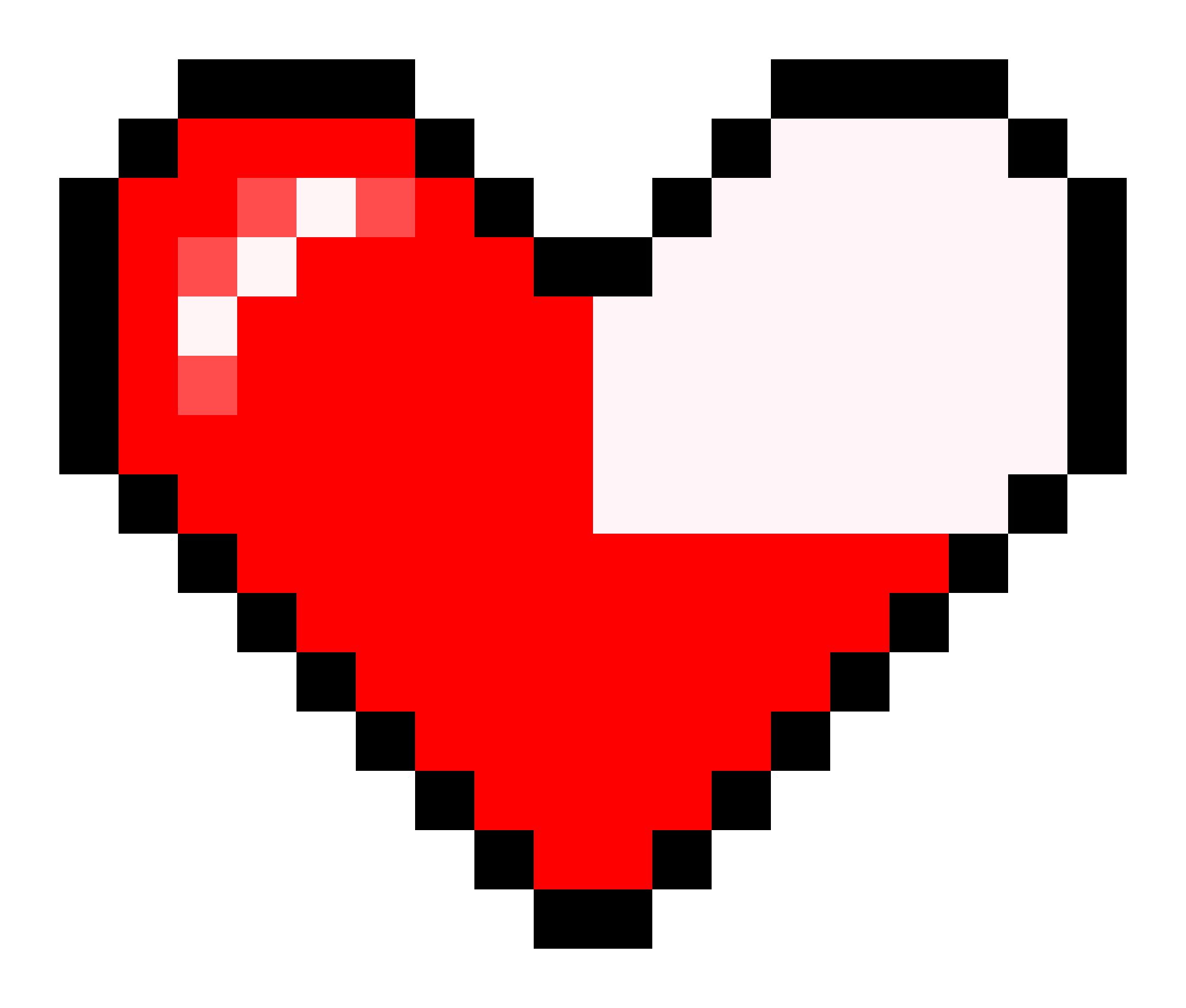 8 bit heart 
