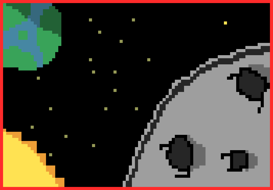 [44c475] sun and moon