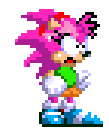 [ab2404] amy rose sprite 