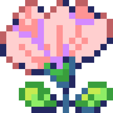 [3ee2a4] pink-flower