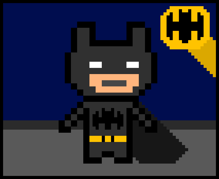 [9664c4] Bat-Man in the darkness