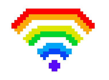 [5c4442] wifi rainbow