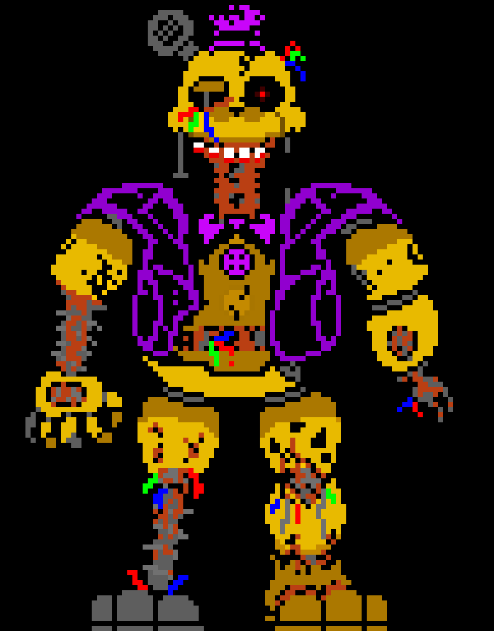 [fedf74] *he continued to crush yellow, with no harm at all*