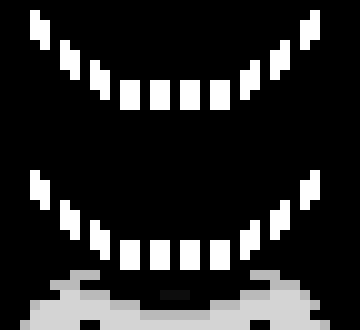 [57dac4] *he opens his mouth inhumanely wide and just eats the attacks, it seems like his mouth is a black hole* buddy, im not gunna hurt you no more, you gave me what i wanted