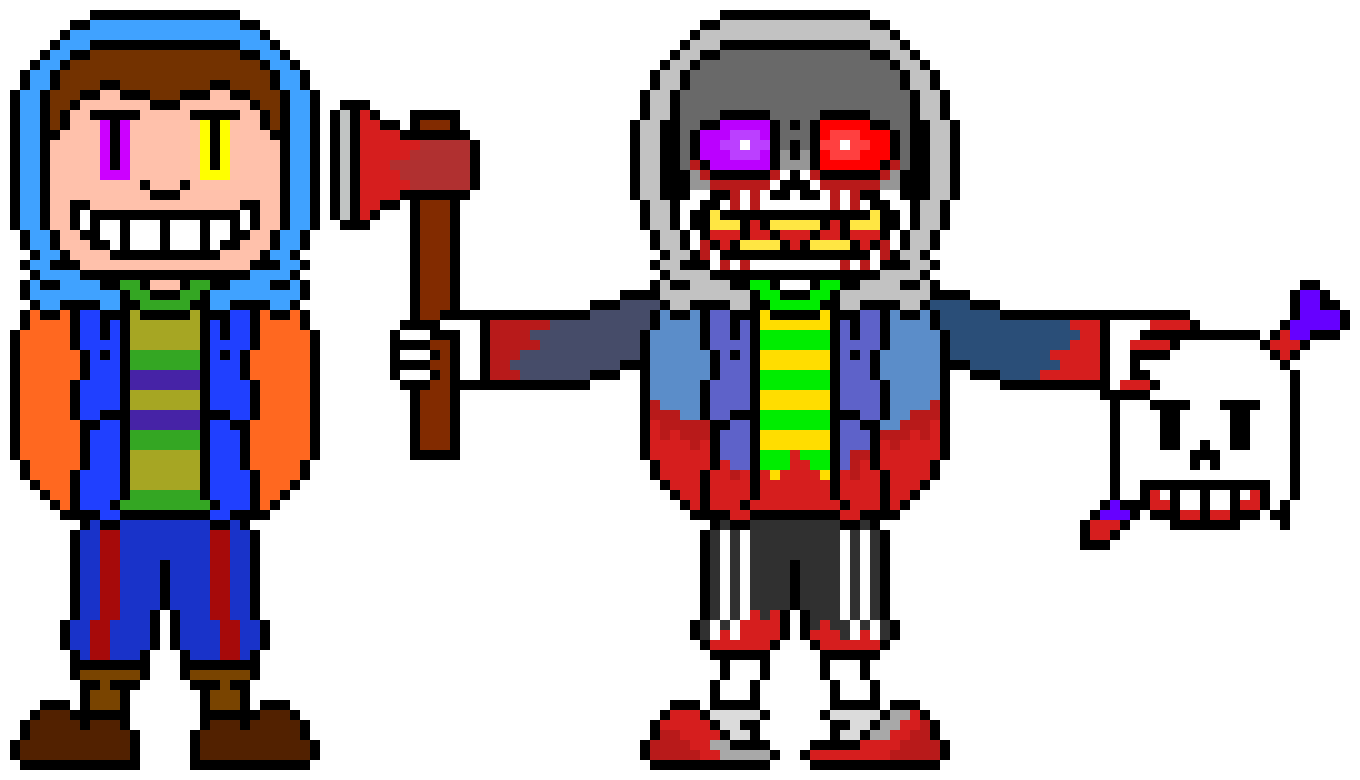 [d6b045] ManiacalPath! Sans: I was never dead jacob!