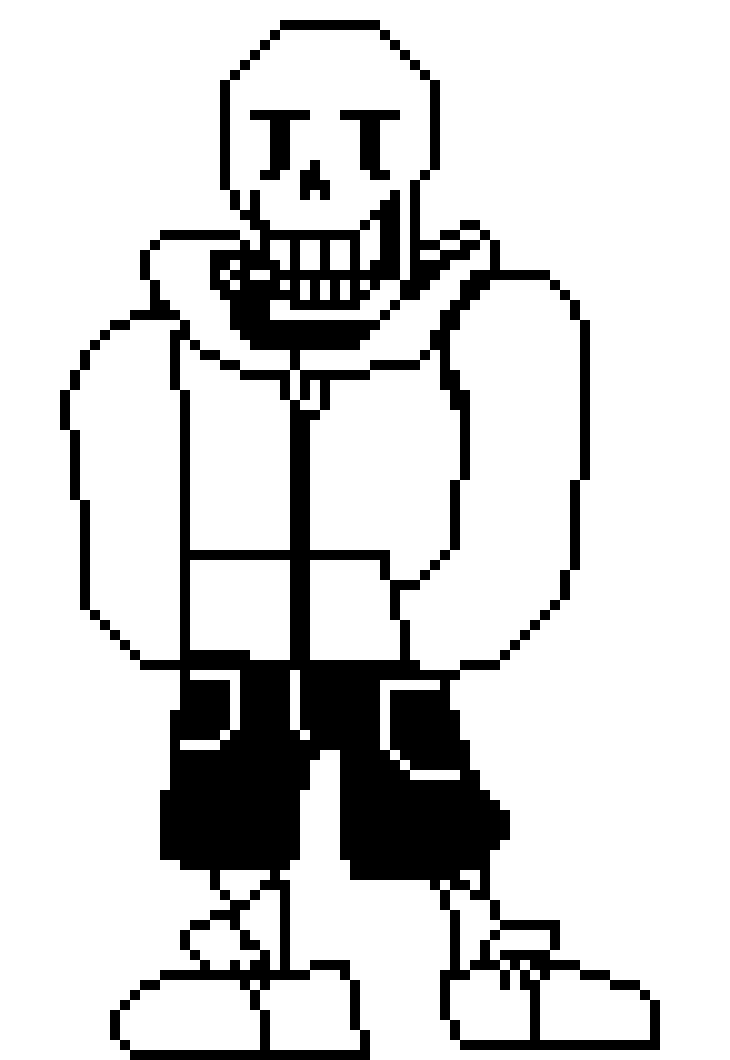 Underswap Papyrus Sprite