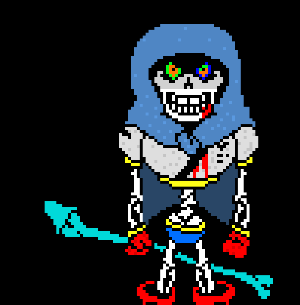 [1ae37b] [Dusttale:Revenge: The Dusted ending Hardmode] - u r ded