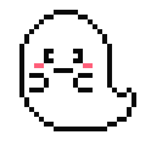 [9664c4] Cute Ghost :)