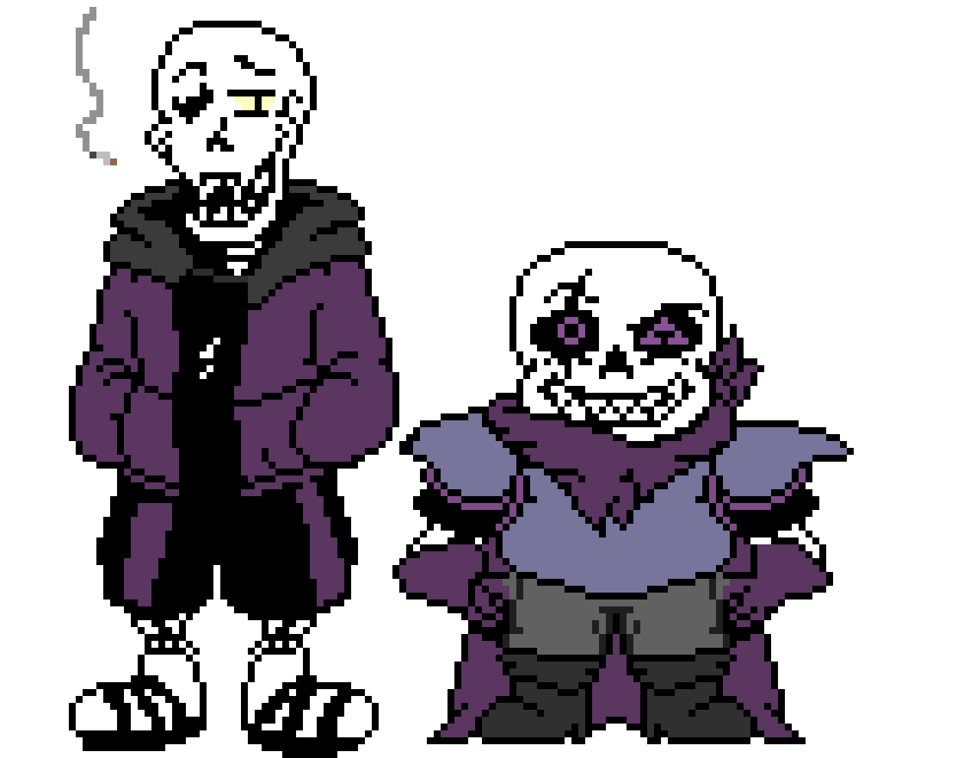 swapfell Sans and Papyrus