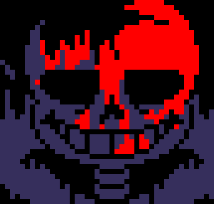 [7ce906] Pfffft- *(Demented just sits there.) -HorrorTale Sans