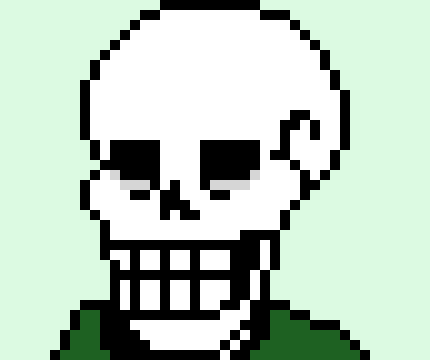 Ya know what? I am now gonna make "COSTUME SANS SPRITES" because everyone seems to always edit the normal sans sprite and not actually something that looks good :/