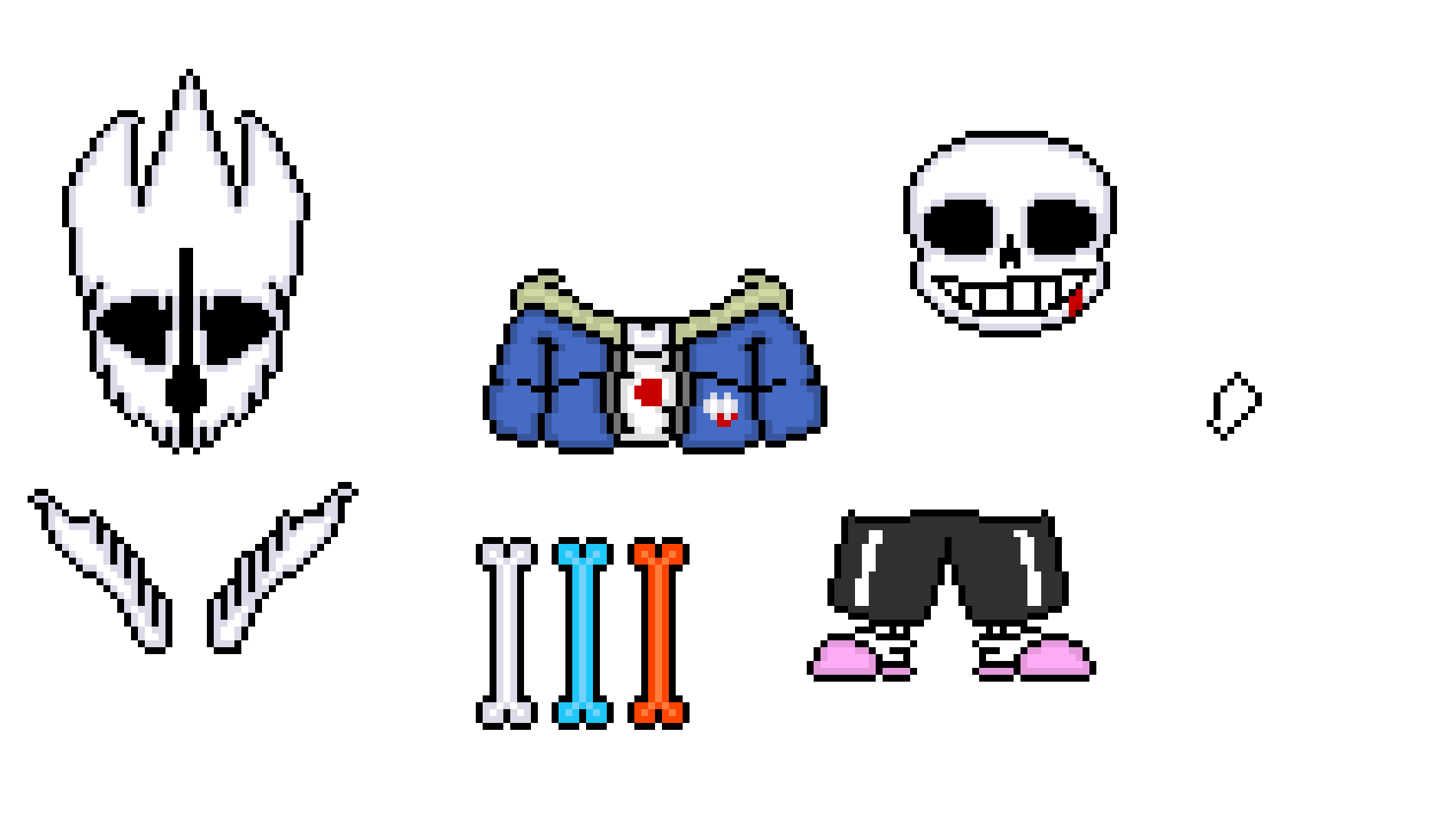[03424a] DustTale: TENDANCIES sans snowdin encounter-hhs
