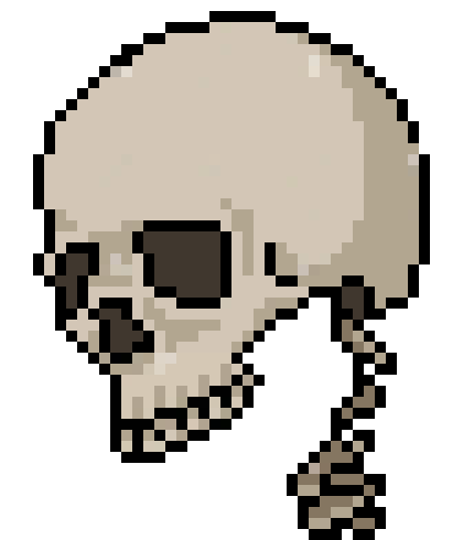 [e9eed5] Skull main piece
