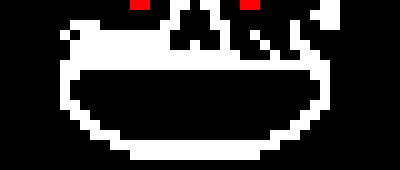 (can someone help me with funni sharp teeth? also brb)