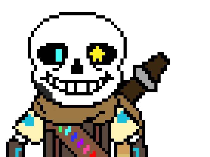 [b9de0d] uh error. - skinnny ink!sans