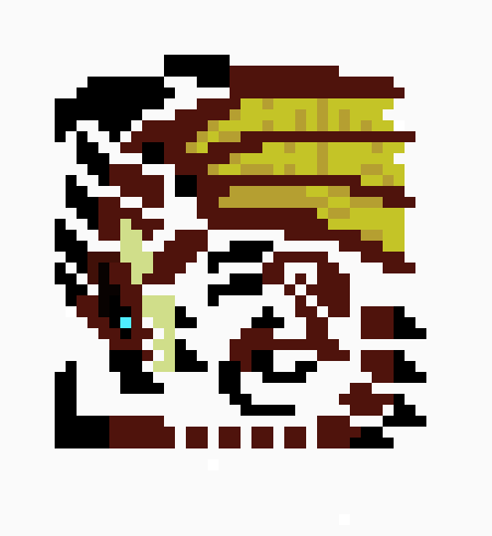 [9664c4] Dreadking Rathalos (1st Pixel Art)