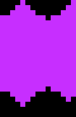[793648] * the area turns black and Purple rings form around the horizon *