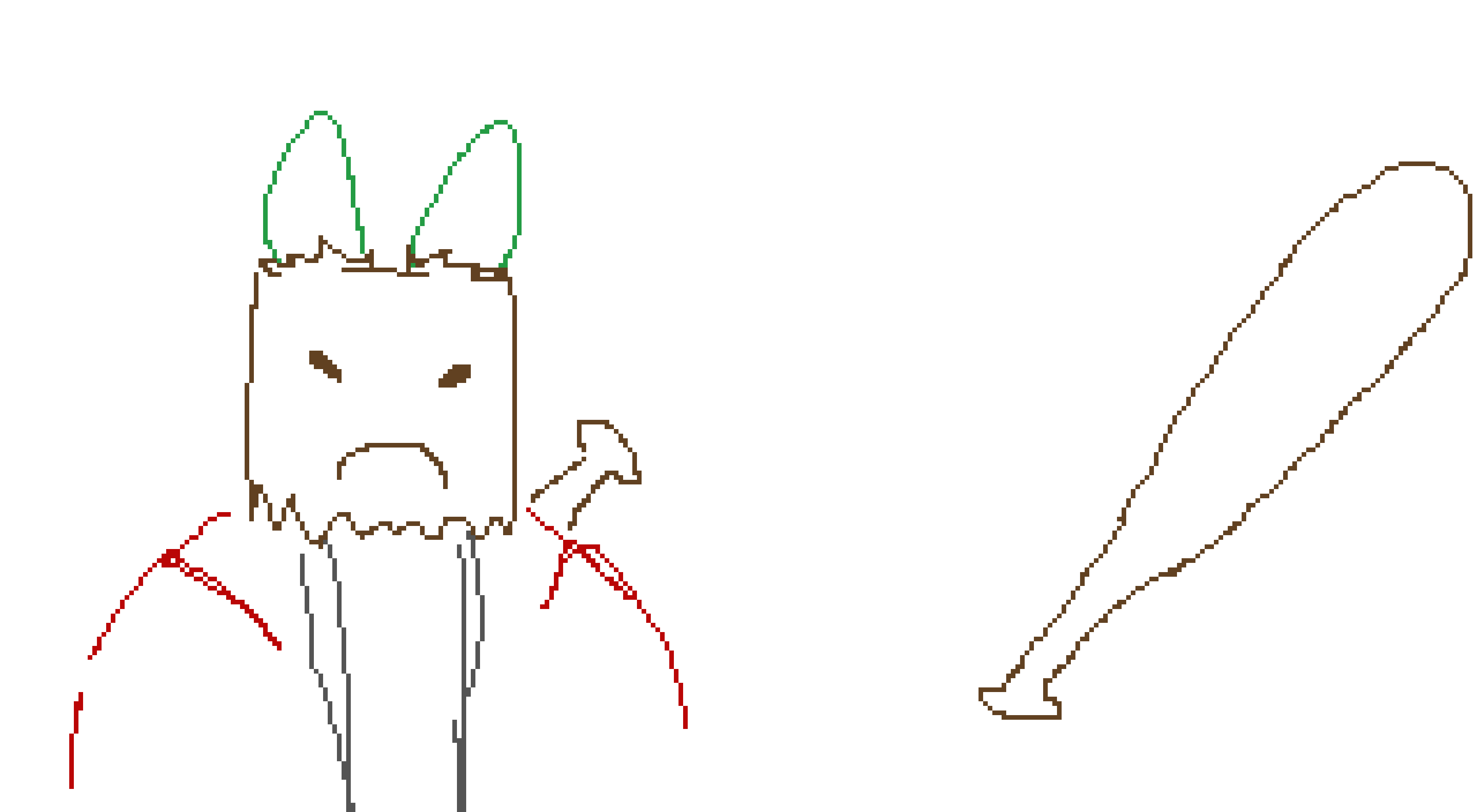 [d6b1d3] anyways what do you think of my vigilante oc, his bat is made of Australian buloke wood which usually damages chainsaws before chainsaws damage them, and since he still has rabbit legs but now proportional to a human if he was to kick a normal person they would probably die