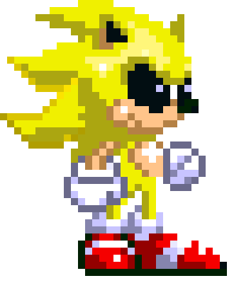 [64c0cc] Blacky sonic sprite edit