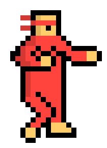 [9664c4] 8bit fighter "red" jump