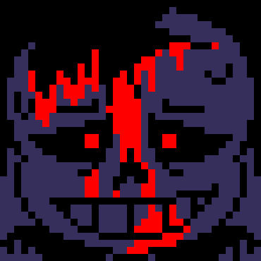 [7ce906] *(Demented looks for food.) -HorrorTale Sans