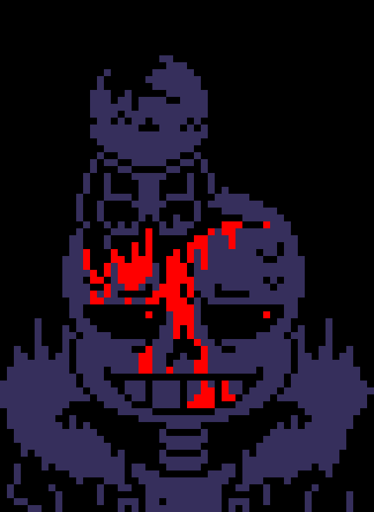 [7ce906] *(They both teleport smile away.) -HorrorTale Sans