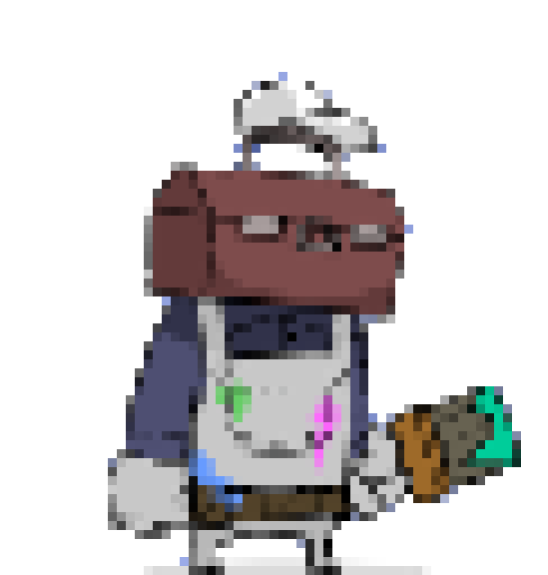 [990543] The Painter (Castle Crashers) (Free to use)