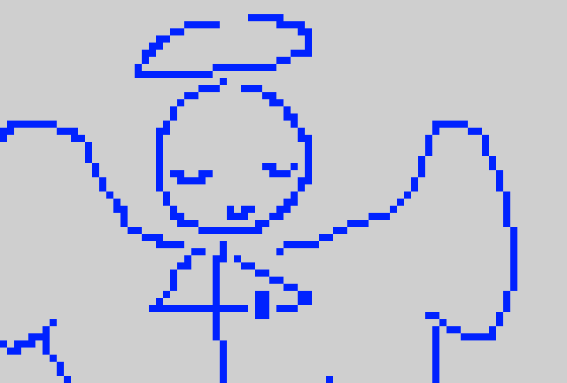 [236914] In counter of this whenever something positive or wholesome shows up The Blue Angel gains more power