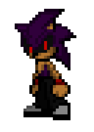 Mauvo the Hedgehog V2 - Sonic OC Villain