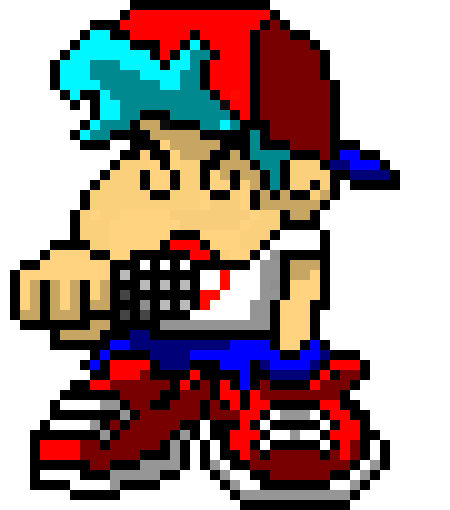 FNF Bf Sprite Down
