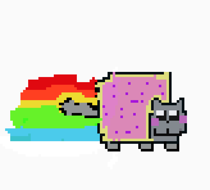 [9664c4] kitty cat rainbow