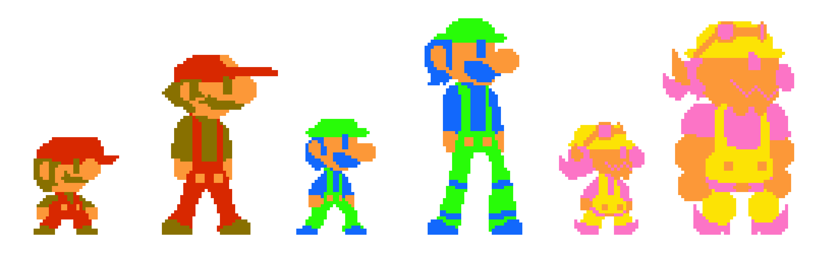 [1c0bfe] mario luigi and wario sprite