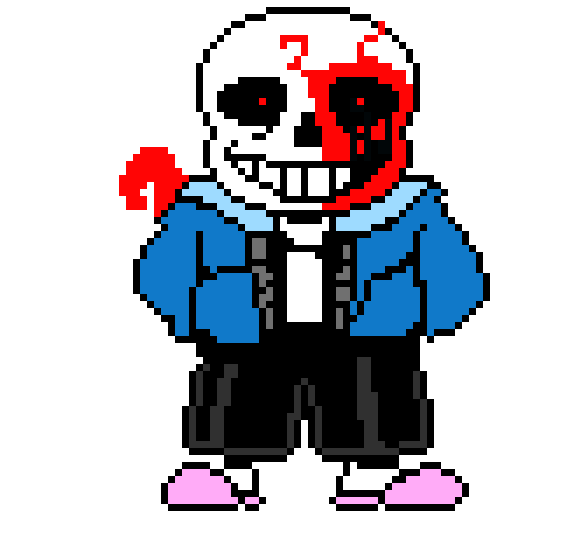 [7f48dd] snowdin encounter psychosis Sans Sprite