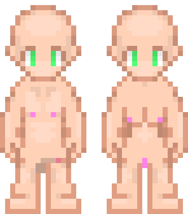 Free Human Base Sprite 2.0