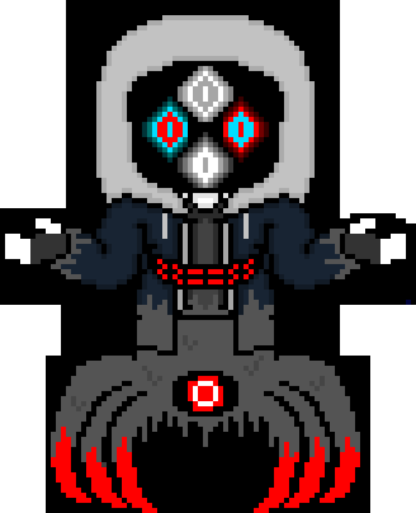 [888202] casualy makes a unique terrortale dust sans design