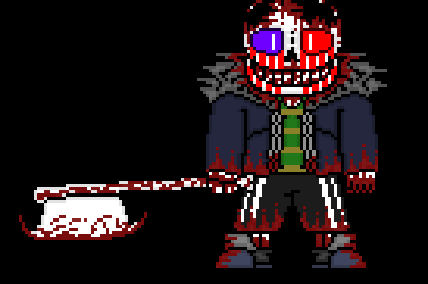 [e8cb42] GAH, DAMN HUMANS *throws his axe at Delete, cleanly cutting him in half*