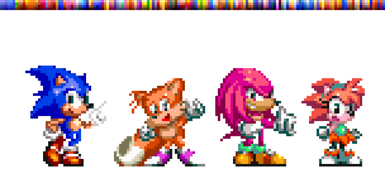 [1fceca] Team Sonic (+ Amy, Again)