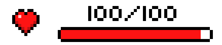 [9664c4] Heart bar