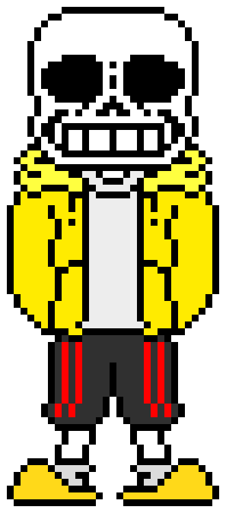 [d6b045] Gold Sans: *He sees the human* Wanna have a bad time?
