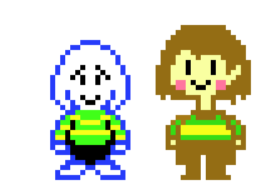 [9664c4] Asriel and Chara