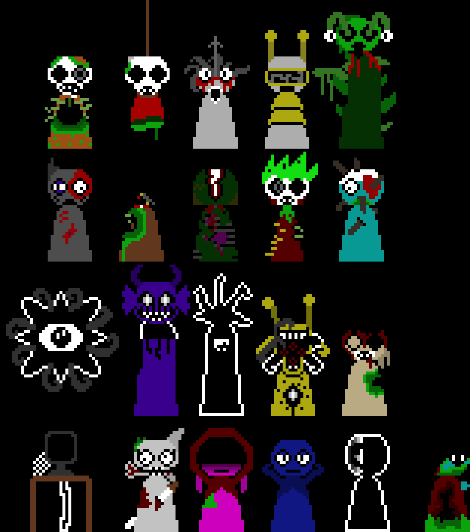 [0158f3] sprunki phase 4 decay by day all characters + my oc