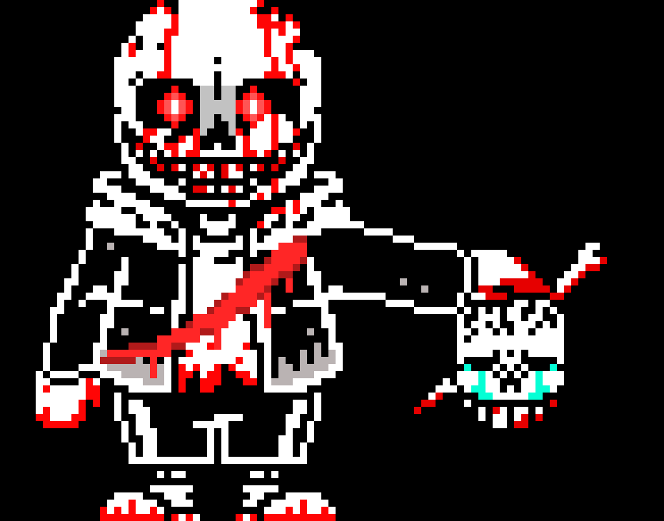 [6bfce9] Insanity Last Breath Sans Phase 2 Sprite