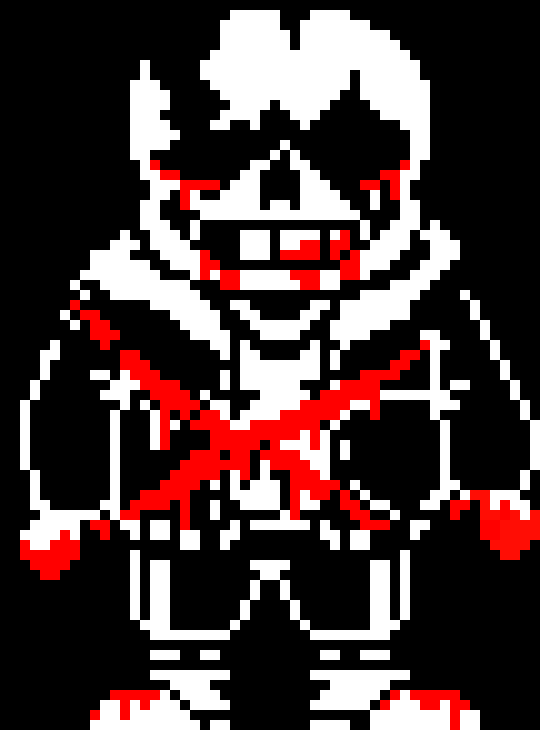 [8b76d8] Undertale Last Breath Sans phase 4 (Fan art)