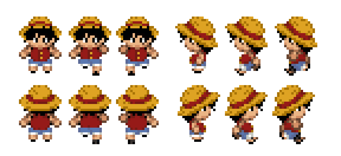 [2953a7] luffy sprite