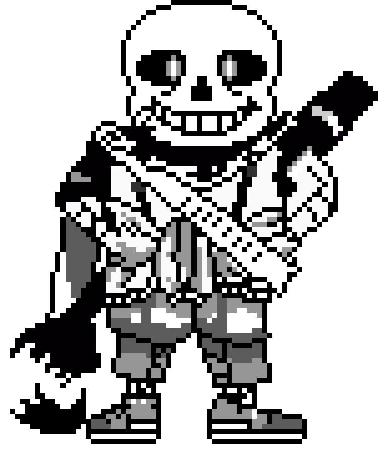 [d1bacf] Hollow! Ink sans